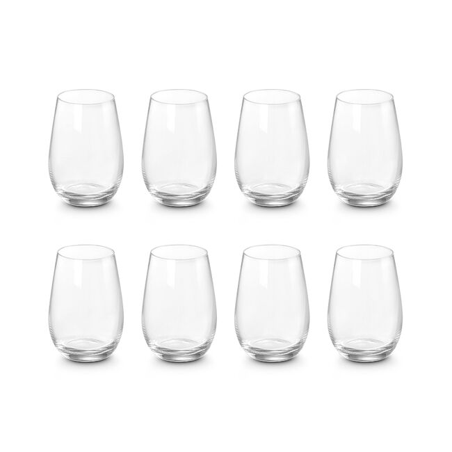 Set of 8 Tumbler Glasses, view 1